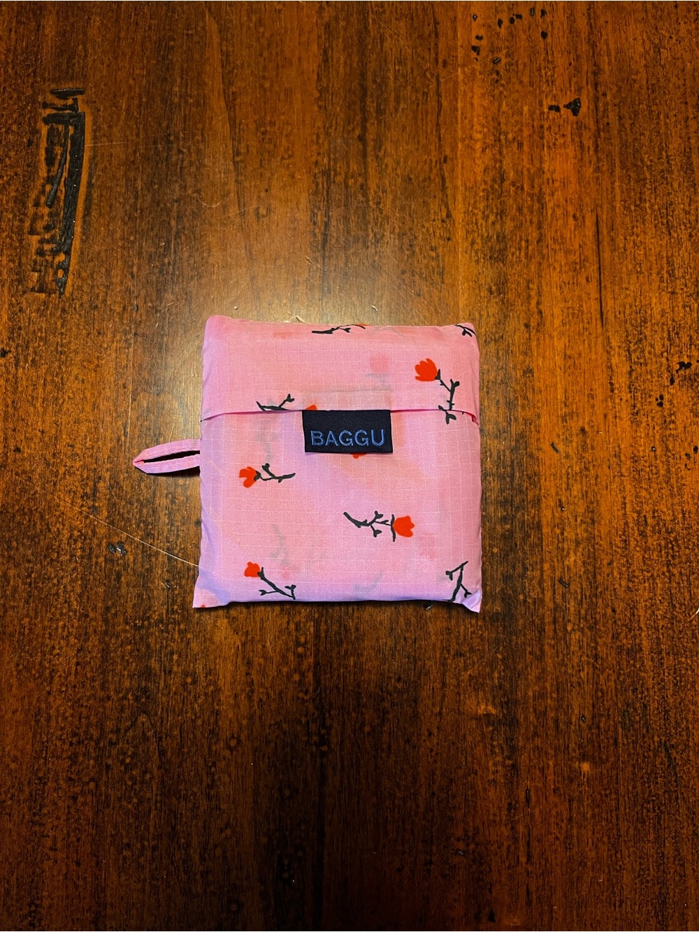 Baggu Pink Wildflower Standard Reusable